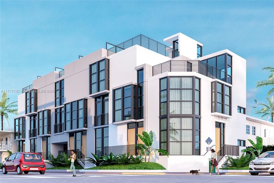 Introducing North Beach Suites, a pre-construction project featuring two to three level townhomes situated 2 blocks from the beach and the upcoming Ocean Terrace Streetscape & Park project! This development offers the perfect blend of convenience and luxury. Each townhome is designed to maximize space and comfort, featuring 1- and 2-bedrooms, exuding modern elegance with top-notch finishes throughout. The highlight of these homes is the expansive roof terrace, ideal for a relaxing evening or entertaining guests while enjoying the views. Embrace a lifestyle of comfort, style, and upscale beachside living at North Beach Suites. Completion May of 2026.