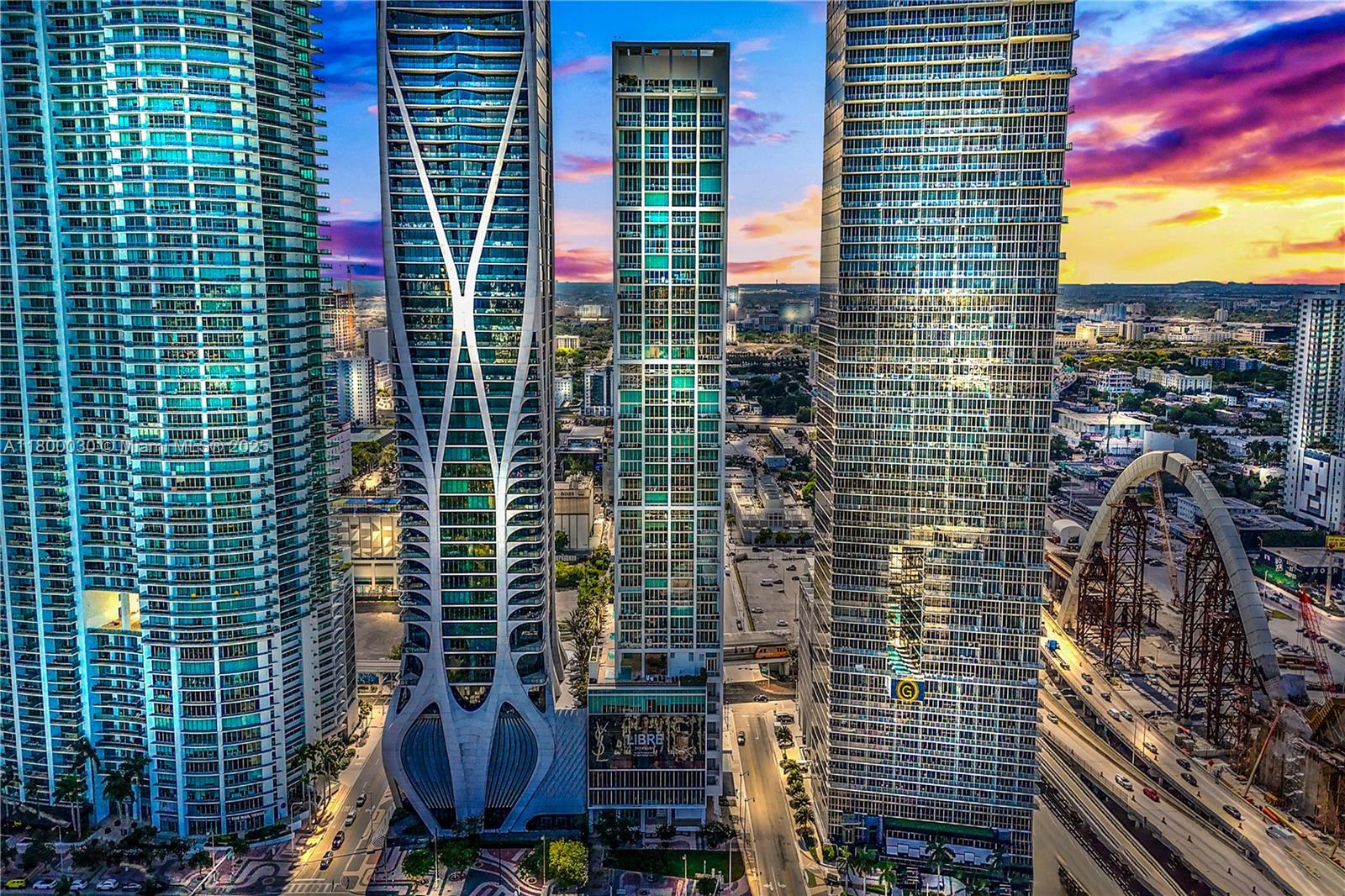 Property for Sale at 1040 Biscayne Blvd 3802, Miami, Broward County, Florida - Bedrooms: 2 
Bathrooms: 3  - $1,875,000