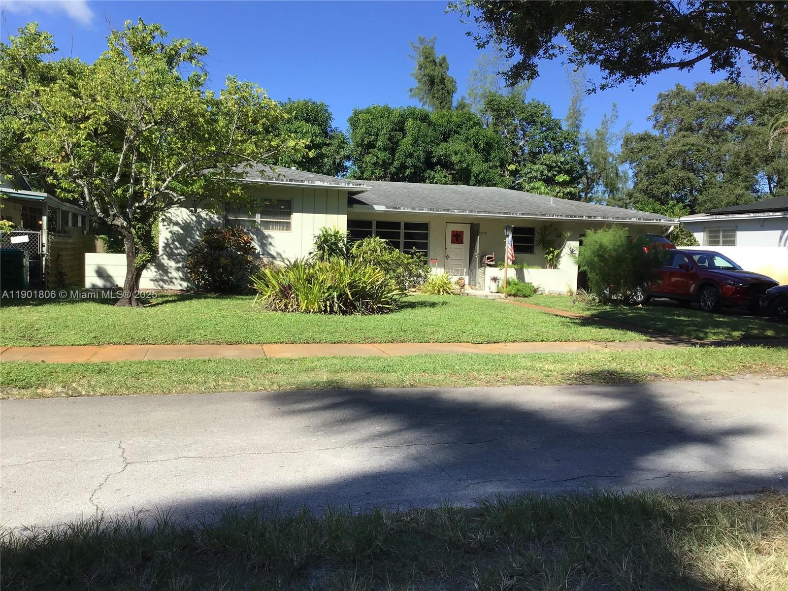 For Sale: Charming 3-bed, 3-bath single-family home with garage on a quiet dead-end street. Steps from Holy Family Catholic School & North Miami Elementary. Enjoy a 10,000 sq ft yard with mango, avocado, and starfruit trees—perfect for an orchid oasis. Well water sprinklers, new underground utilities. Spacious living room plus family/Florida room. Two bedrooms feature original Dade County pine floors; others have terrazzo or carpet. Private third bedroom with bath. Has natural gas appliances including water heater, stove and dryer, roof is just over 10 years old. Termite /pest control subscription is transferable. Loved for decades, ready for your updates. Easy to show!