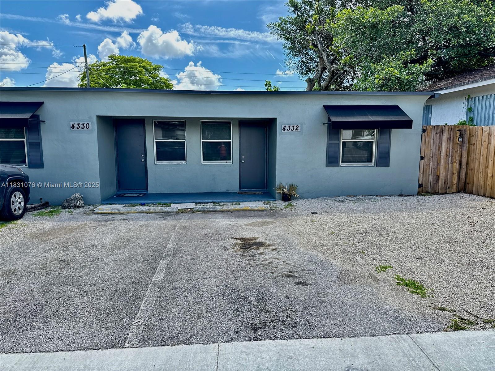 Beautifully renovated duplex in Davie, FL (33314), featuring 2 bedrooms, 1 bathroom, stainless steel appliances, and tile flooring throughout. Private backyard for quiet relaxation. Perfect for those looking for a cozy and convenient living space in a great location! Close to I-595, the Turnpike, I-95, NSU, FAU and Broward College. Available for move in July 15. Don't miss out on this opportunity to make this your new home!! PLEASE NOTE THAT THIS UNIT IS ~550 SQUARE FEET. Listing Agent is property owner.