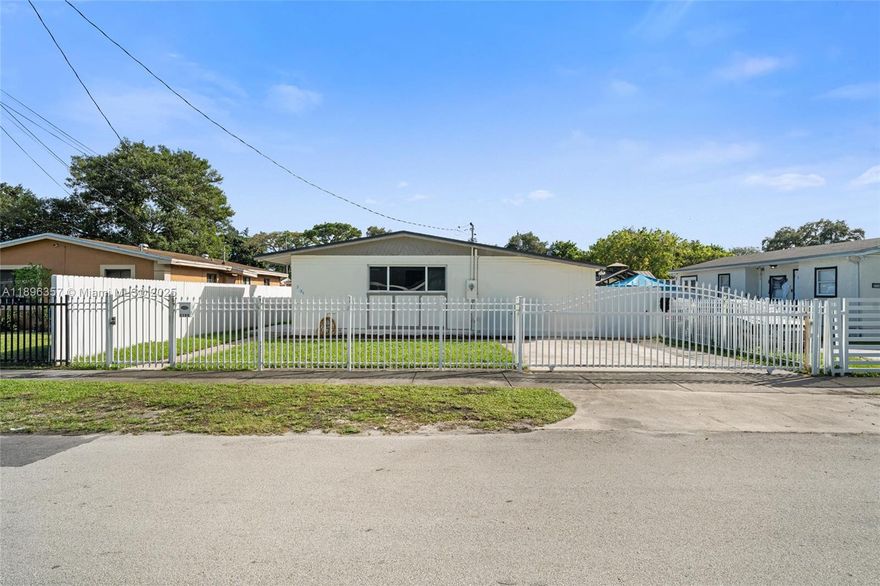 Beautifully Upgraded 4-Bedroom Home in Miami Gardens – No HOA!
Welcome to this charming 4-bedroom, 2-bath single-family home offering the perfect blend of comfort, style, and convenience. Featuring 1,344 sq. ft. of living space, this home was fully upgraded in 2020, including a new roof, A/C, water heater, and stainless-steel appliances.
Enjoy peace of mind with impact hurricane windows and shutters throughout, and relax in your spacious backyard, perfect for entertaining family and friends. The modern kitchen, sleek finishes, and open layout create an inviting space ideal for both everyday living and gatherings.
Located in a desirable Miami Gardens neighborhood close to major highways, shopping, and schools — this home offers exceptional value and convenience.