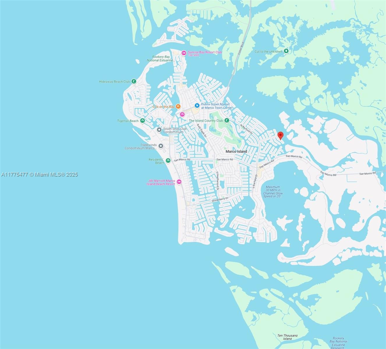 772500 - MARCO BEACH UNIT - Land