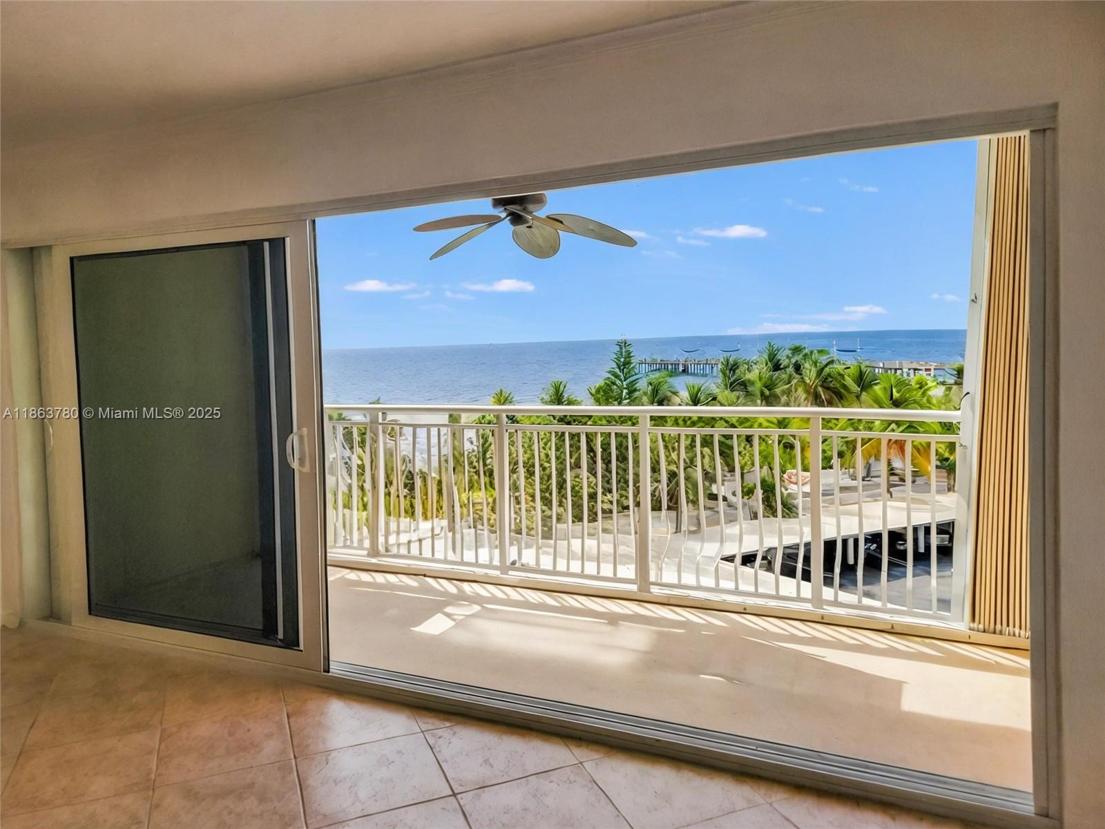 Welcome to your annual oceanfront retreat! This beautifully updated 2 Bed / 2 Bath luxury condo offers breathtaking ocean views. New high impact collapsible sliding glass doors seamlessly blend indoor & outdoor living, filling the home with natural light & ocean breezes.Freshly painted. Beautiful kitchen w/ new sleek quartz countertops, brand-new sink & never-used SS appliances. Both bathrooms renovated w/ new vanities, LED mirrors, modern faucets & upgraded toilet. The 2 spacious bedrooms provide ample closet space. Amenities include: heated pool, gym, clubhouse, and BBQ area. Located directly on the sand in the heart of Pompano Beach, you'll be just steps from the Pompano Beach Pier, oceanfront dining, and a vibrant town center, offering the perfect blend of tranquility and convenience.