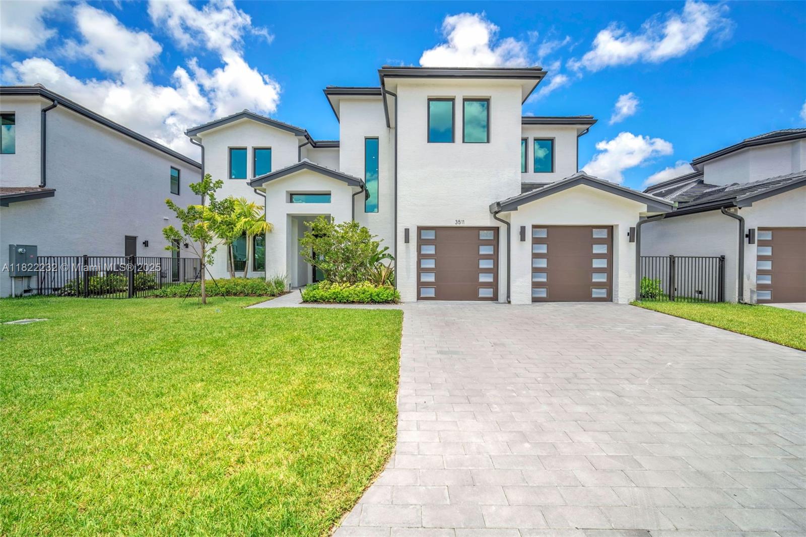 Available for immediate occupancy. Lake front Elm model is the most sought-after design in The Preserve providing the perfect blend of space, luxury, & functionality. Designed for large families, it features 5 spacious bedrooms upstairs a full guest suite downstairs plus an office, making it ideal for hosting & everyday comfort. Some of the amazing features of this home include a gourmet Kosher Kitchen, Italian-made cabinetry, quartz countertops, Sub-Zero refrigerator, Asko dishwashers & Wolf double ovens. Custom double-height doors, hurricane-impact windows, set up for an electric car charger & a natural gas generator. Just 32 homes make up this exclusive community which offers enhanced privacy & an upscale ambiance, making it one of the most desirable places to call home.