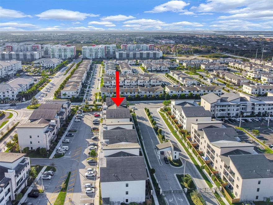 Beautiful new 2 bedroom, 2.5 baths apartment offering an integrated living, dining, and family room. Located in the prestigious Apex community in Central Park with access to the Grand Bay club that has all the amenities that you can imagine. Located very close to the main schools in the Doral community. Ready to move in, NO CARPET!!! Italian tile flooring, a gourmet kitchen with quartz countertop, stainless steel appliances, built-in closets, etc. This property will be available to move in starting on 3/1/2026. The apartment is in mint condition and a pleasure to show. Furniture is optional, the apartment is rented unfurnished. It could be rented furnished as well. NO ELEVATOR.