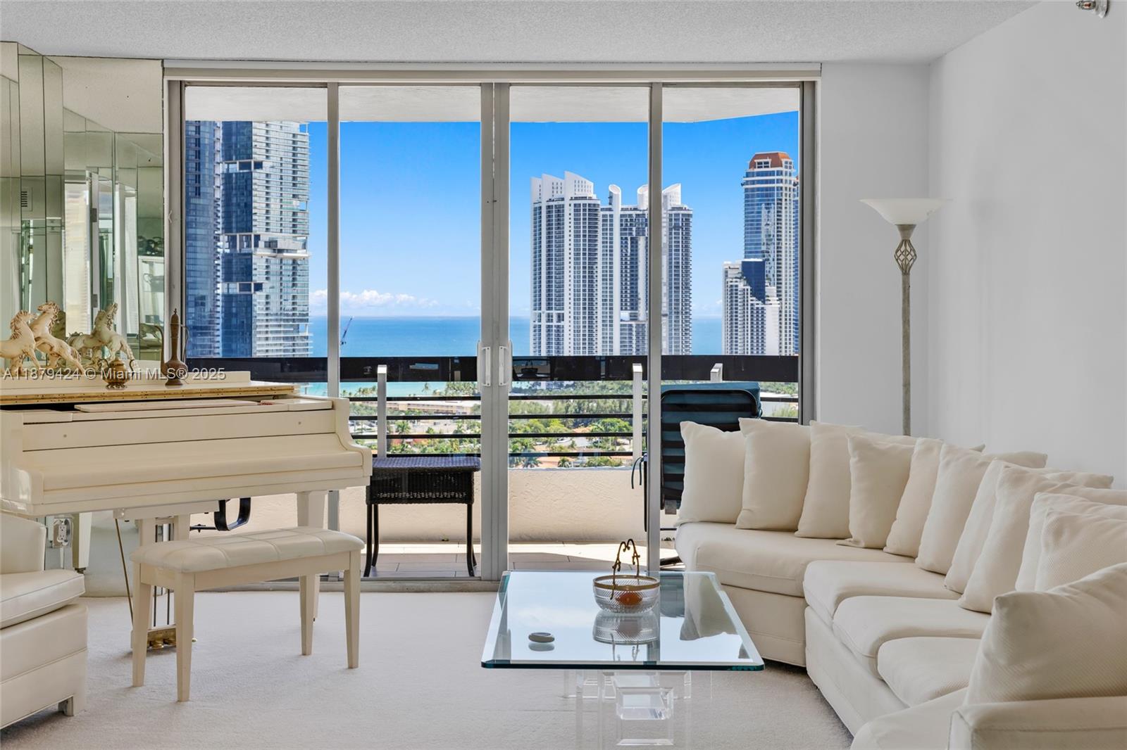 Fantastic opportunity to acquire a high-floor, east-facing unit in Tower 100 at the most competitive price per square foot. This property features 4 bedrooms, 3 bathrooms, an eat-in kitchen, a separate laundry room, and an additional storage closet. Each room showcases breathtaking views of the intracoastal, city skyline, and ocean. The building offers full-service amenities, including 24-hour valet and security, as well as resort-style facilities such as tennis and pickleball courts, a jogging path, gym, pool, marina, restaurant, and convenience store. It's conveniently located within walking distance of Aventura Circle, Aventura Mall, and Sunny Isles Beach.