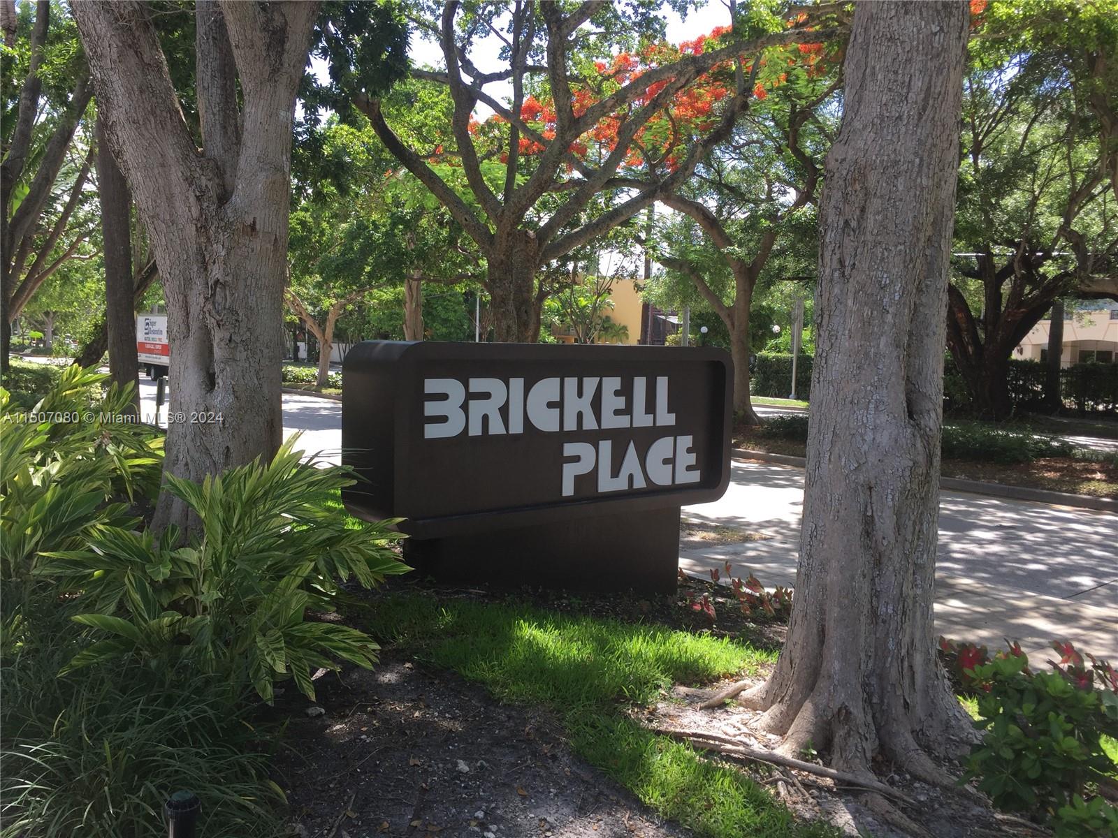 Brickell Place is a gated community located on the tranquil side of Brickell. This 1/1/1 unit has been completely remodeled and freshly painted, making it ready for immediate move-in. The complex offers a wide range of amenities, including basketball and squash courts, tennis courts, a gym, BBQ area by the water, party room, and a fantastic pool area. The unit features a large balcony with stunning views of the water and city. It also includes a covered parking and a storage.  Easy to show call the listing agent. OWNER MOTIVATED.