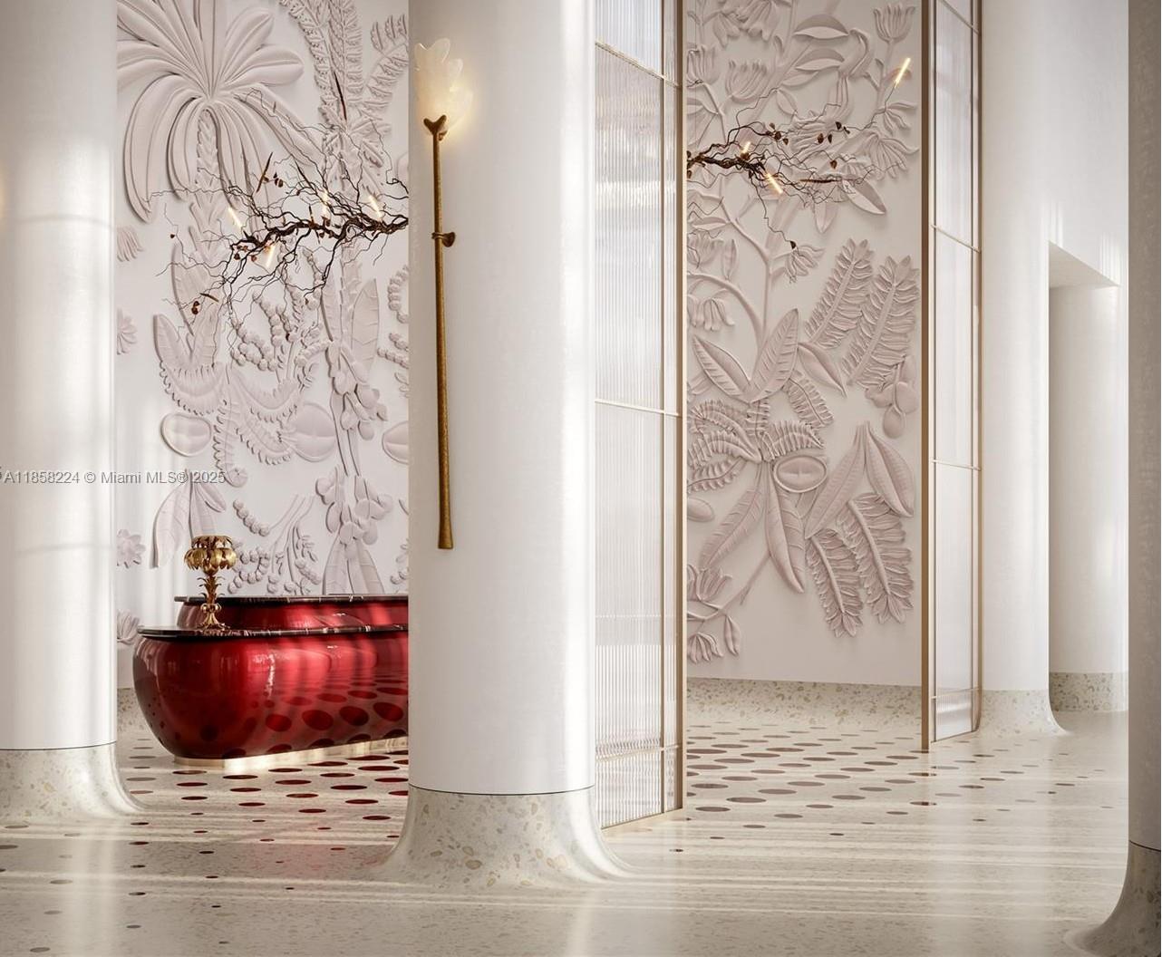 Experience elevated waterfront living at Faena Residences Miami - an exclusive development with a curated community of art, culture and immerse experiences. Two iconic 68 story towers, connected by a Sky Bridge, and offering over 125,000 sq ft of amenities, including a world class spa, resort style pools, restaurants and a private park sanctuary. Exquisite 2 bed, 1,684 sq ft corner residence showcases 10 foot ceilings, floor to ceiling glass windows, and a 671 sq ft wrap around terrace showcasing river and skyline. Complete with travertine flooring, custom B&B Italia kitchens and premium Gaggenau appliances. Pre-construction project - contact team for inventory.