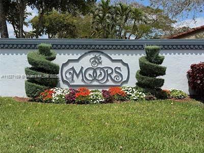 Enter your guarded oasis from the hectic streets of Miami. Unwind with activities such as tennis, pickleball, a walk with your pet & more. Escape the scorching heat with a dip in one of 2 pools or enjoy other amenities such as an exercise facility, basketball courts, a children's play area for the little ones, etc. Relax in this updated townhouse with central a/c & ceiling fans, tile & vinyl flooring, a fenced in patio, etc. Welcome home to the Moors!