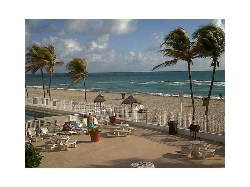 : Completely Renovated Studio steps from the Ocean!! Studio has brand new granite counter tops, stainless steel appliances, hard wood cabinets with matching back splash! Studio can be rented Daily Weekly or monthly. Rates vary depending on length of sta y. Studio includes: 2 Murphy beds, a full kitchen, Flat screen television, BBQ pits by the pool, 2 pools, tiki huts and of course ...the OCEAN. Tenant to pay move-out cleaning fee and deposit. Call for more Info and availability.