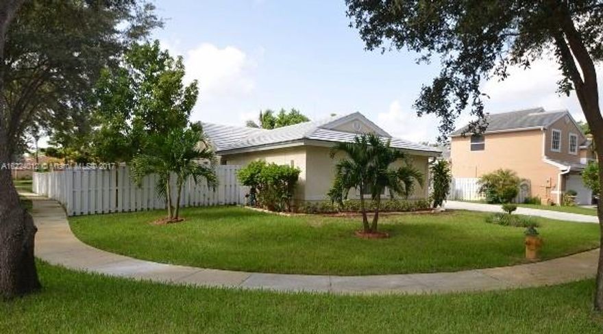 This charming home boasts large kitchen, formal areas, family room, tiled floors in main living areas, breakfast bar, warm wood cabinets and an open floor plan. There’s a large garage for parking and extra storage, plus a huge backyard for entertaining or relaxing. Enjoy peace of mind and the best quality ownership for a rental in the area. ONLY ONE MONTH DEPOSIT REQUIRED for qualified tenants. All kitchen appliances installed and maintained by landlord. Easy to show - Vacant.