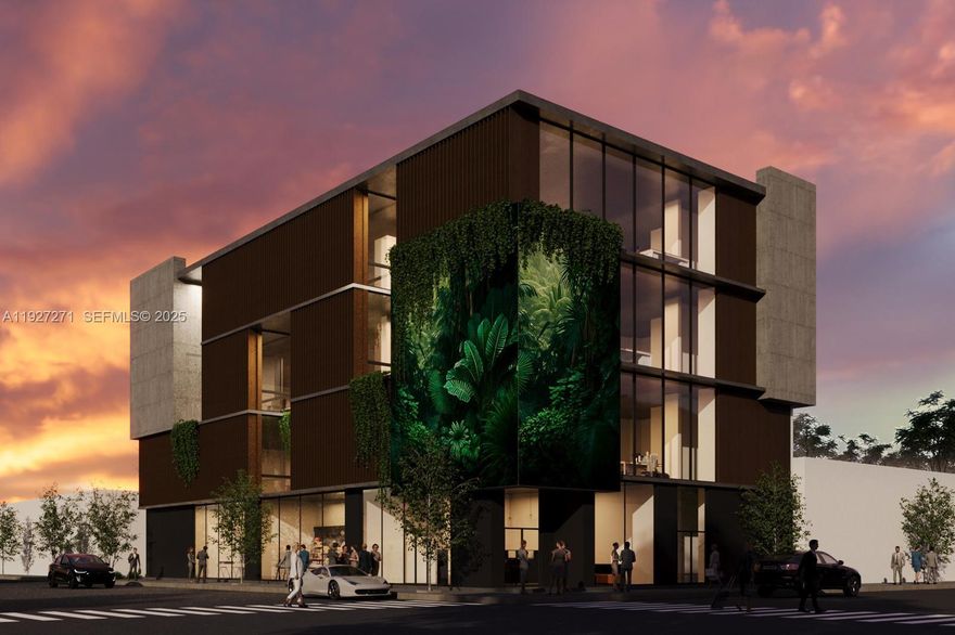 10,000+- SF T5-L - CORNER PROPERTY Right at WYNWOOD NORTE. On one of the most desirable Ave. (5th avenue). fenced all around the lot, New zoning approved Up to 150 units per acre. Land is zoned for multifamily development. Up to 38 units Great opportunity to build a 5 story building. Live or do short term during plan's approval. Walk distance to Design District, Midtown Stores, Wynwood Art, Call the listing Broker for more info.