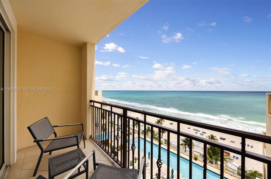Direct oceanfront residence at The Atlantic Hotel offering a refined blend of luxury, flexibility, and income potential. This fully furnished 1-bedroom showcases sweeping, unobstructed ocean views and an open balcony designed for seamless indoor-outdoor living. Interiors feature elegant finishes, built-ins, and a spacious layout complemented by a spa-inspired bath with dual sinks, soaking tub, and separate shower. Enjoy a true resort lifestyle with full-service hotel amenities including oceanfront dining, pool, fitness center, concierge, and beach service. Daily rentals are permitted with no restrictions, creating exceptional short-term income opportunity or personal use. Ideally positioned on Fort Lauderdale Beach, this condo-hotel delivers a turnkey coastal experience with elevated resort living.