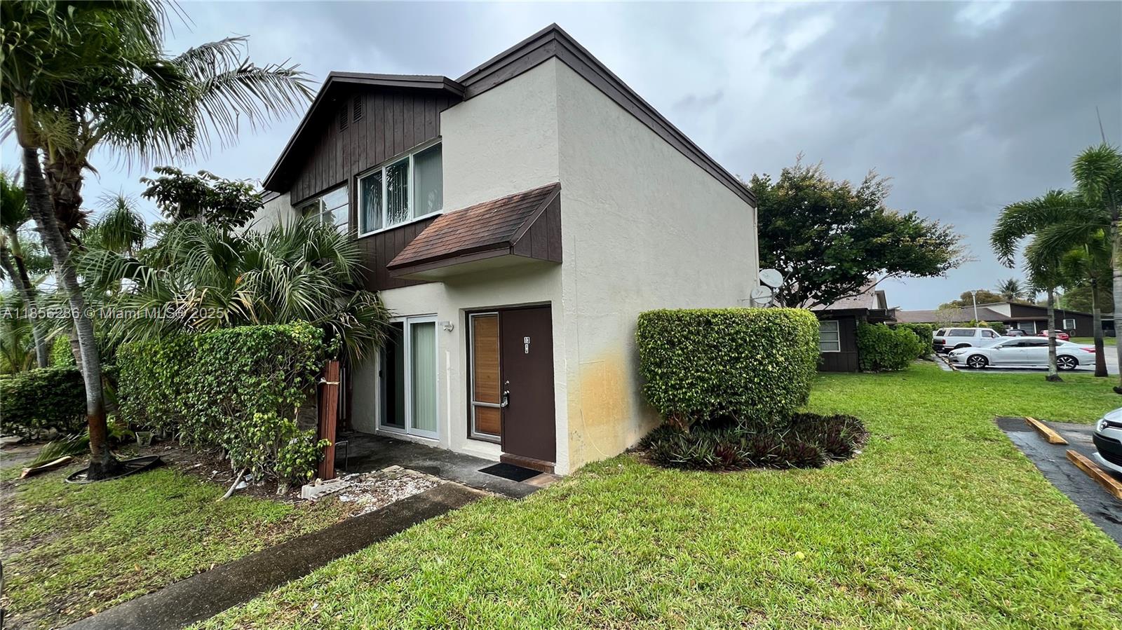 Beautiful end unit Townhome in a private gated community with pool and tennis court. Kitchen has stainless steel appliance and porcelain tile downstairs and wood flooring upstairs. Impacted windows and sliding glass doors. Private front and rear patio areas. 2 Assigned parking spots. *Credit score minimum 650. No evictions. No bankruptcy. No foreclosures*