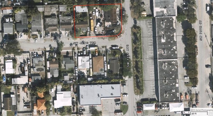 The Canero Group is pleased to present a Prime industrial site positioned just off 826 and Bird Road—an unbeatable location for logistics, operations, or redevelopment. With 3 folio’s totaling 19,029 S.F. 

Allowing a wide range of industrial, light-manufacturing, warehouse/wholesale, storage, and compatible commercial/office uses, including (among many others) Light manufacturing, assembly, processing, packaging, or similar industrial uses — provided all manufacturing, storage, repair, or renovation operations are fully enclosed within a building.
Warehousing, wholesale distribution, and storage facilities. 
Offices (e.g. administrative offices associated with industrial or wholesale/warehouse operations).