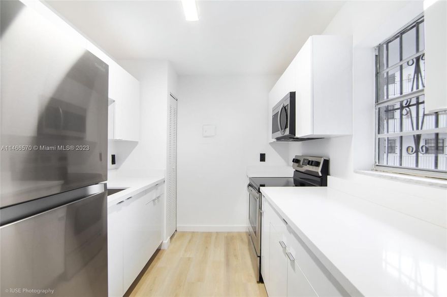 Enjoy the amazing size of this beautifully renovated two bedroom, one bathroom apartment located at 888 NE 132nd St - 303. Enjoy the convenience of on site washer/dryer. Perfectly situated near a variety of restaurants, entertainment, beaches and shopping, this apartment is the perfect spot to call home. The location also allows for walking distance to local schools, and is a quick drive to the major expressways. Available now, this apartment is sure to go quickly! No pets allowed. Don't miss out on this great opportunity and schedule your viewing today!

1st month rent + security deposit. Fast approval, no eviction history. Management does its own screening. 
Please use showingtime to access the property.