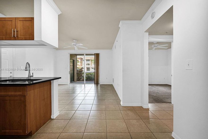Beautiful first-floor one-bedroom unit with an detached garage,(A-348) in excellent condition. Located in a well-maintained community offering a full range of amenities and a very low HOA fee—making it an ideal opportunity for first-time buyers or investors. The roof is only two years old, with no pending assessments, water and sewer included in HOA. No rental restrictions. No approval. Conveniently situated just off the Turnpike and Okeechobee Blvd, offering easy access to West Palm Beach and only 15 minutes from the beach.