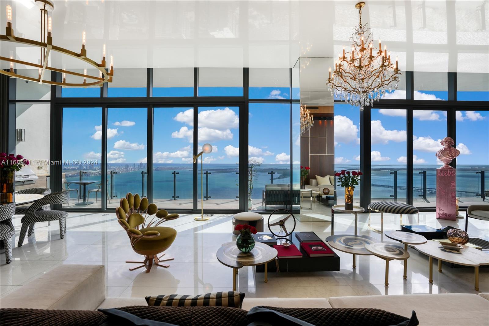 Property for Sale at 1451 Brickell Ave Ph 54, Miami, Broward County, Florida - Bedrooms: 4 
Bathrooms: 5  - $17,750,000