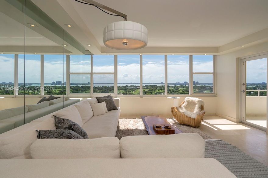 Magnificent Furnished Apartment in Millionaire Row - Miami Beach. This spacious 2BD / 2BA apartment offers 1,660 SQ FT of interior space, marble bathrooms, completely furnished with modern and sophisticated designer furniture, S/S appliances, Marble counter, generous balcony with Stunning Views. The monthly rent includes basic cable and internet. The building offers state of the art fitness center and many other amenities. THE APARTMENT IS ALSO AVAILABLE FOR A MINIMUM OF A 6 MONTH LEASE.