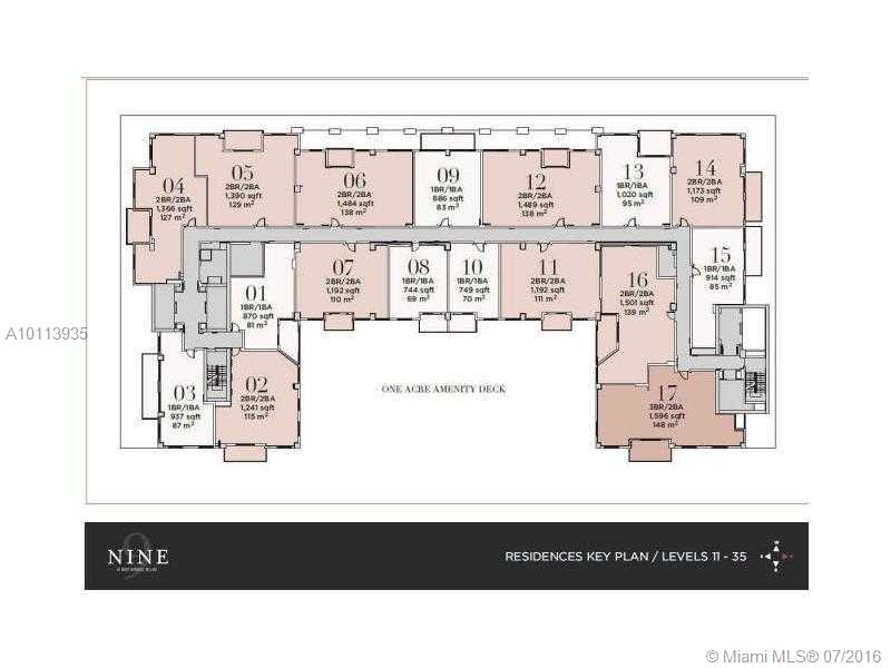 NINE AT MARY BRICKEL - Residential Lease
