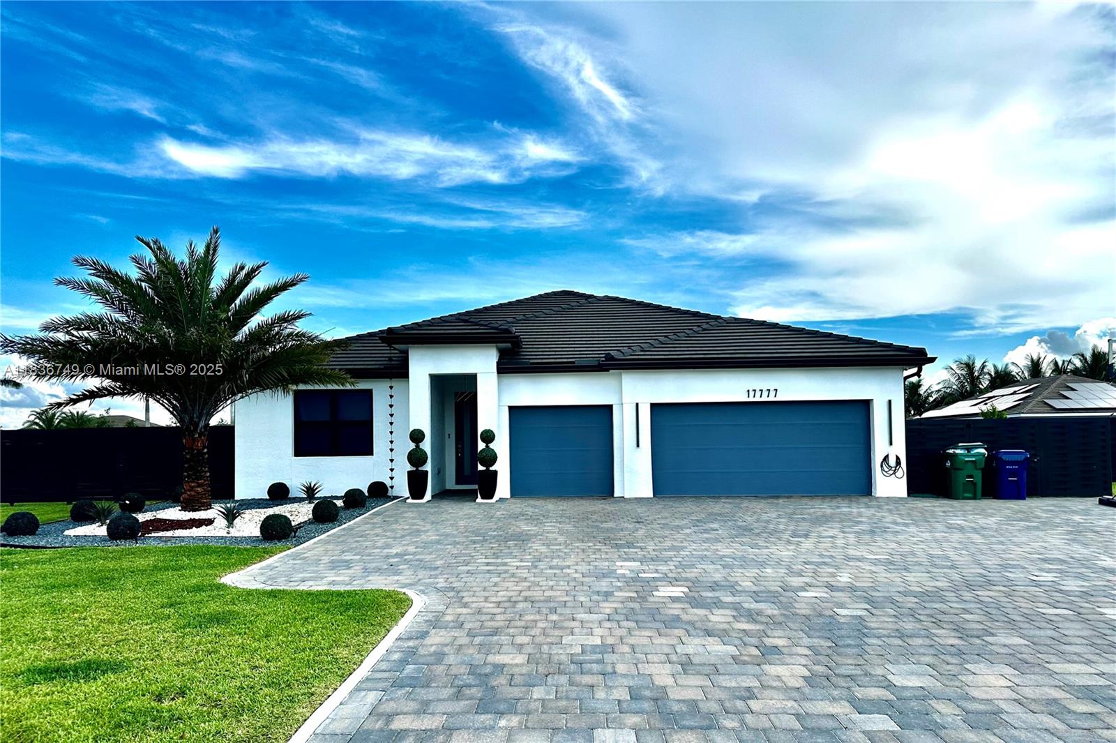 WELCOME TO YOUR DREAM HOME! SPACIOUS 4-BEDROOM 3-BATH CORNER LOT HOME ON A BEAUTIFUL LANDSCAPED LOT JUST UNDER HALF AN ACRE. FEATURES INCLUDE A 3-CAR GARAGE, PAVER DRIVEWAY, AND OPEN-CONCEPT LIVING AREAS FILLED WITH NATURAL LIGHT. QUARTZ COUNTERTOPS, PORCELAIN BEAUTIFUL FLOORS THROUGHOUT. SPLIT FLOOR PLAN OFFERS PRIVACY, WITH A GENEROUSLY SIZED PRIMARY SUITE AND AMPLE CLOSET SPACE THROUGHOUT. IDEAL FOR ENTERTAINMENT. PLENTY OF ROOM FOR A POOL OR CUSTOM OUTDOOR SPACE. CONVINIENTLY LOCATED NEAR SCHOOLS, SHOPPING, AND MAJOR HIGHWAYS. OFFERS ARE WELCOME!