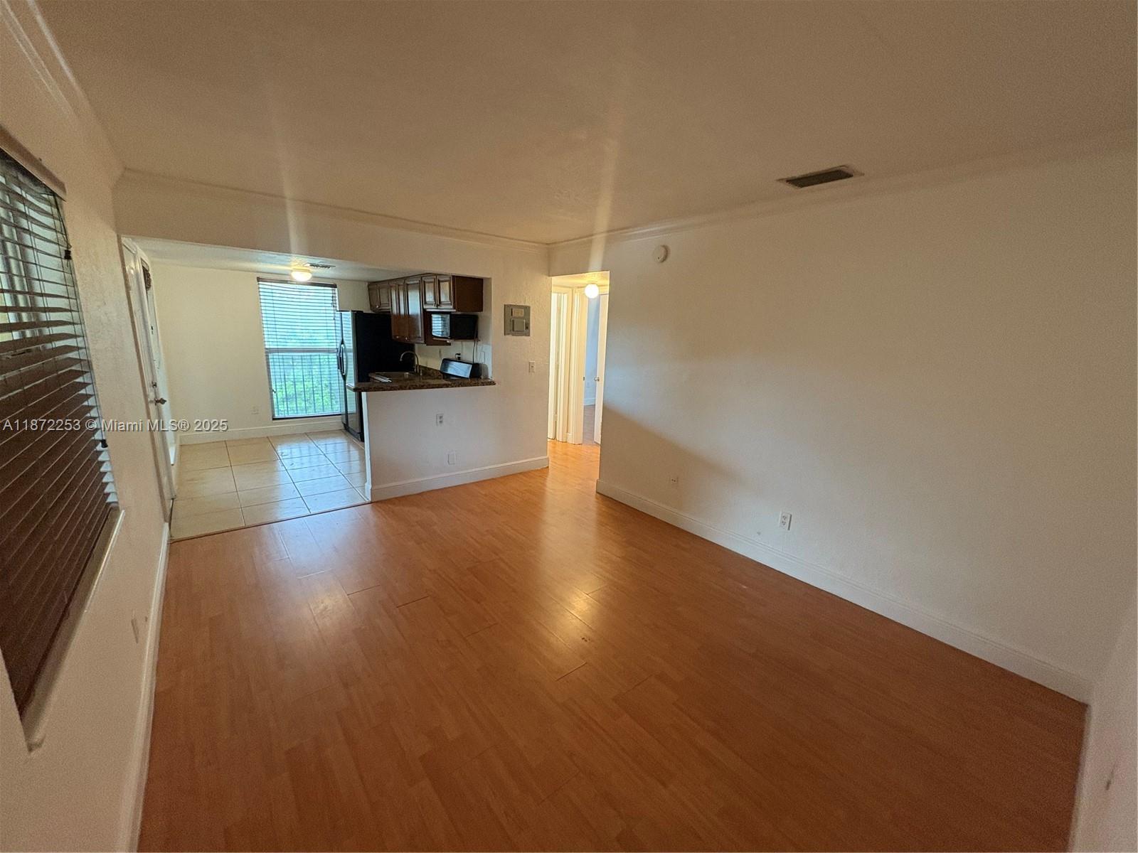 Centrally located in Miami Springs near the airport, Hialeah, i95, Doral. 2 bedrooms, 1 bathroom. Laundry in building. Community pool. 1 assigned parking and plenty of visitor parking. 4 people max allowed. Fast approval and move-in ready.