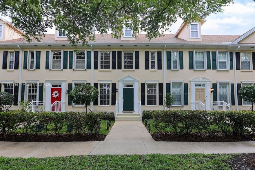 Stunning Townhome in Prime Location! This 3BR/2.5BA home with a 2-car garage, nestled in the picturesque tree-lined streets of NewHaven at Abacoa, across from a green space and playground. Enjoy light-filled living space with wood-look porcelain tile downstairs, laminate upstairs - no carpet! The kitchen features stainless appliances and granite counters. The spacious master suite offers green views and a walk-in closet. Major upgrades include: new roof (2021), AC (2022), refrigerator (2021), WH (2019), washer (2025), and garage opener (2020). Smart home tech includes Ring cameras, Ecobee thermostat, and MyQ garage app. Enjoy two pools, clubhouses, tree-lined paths, and proximity to Abacoa Town Center, schools, beaches, and more. HOA covers lawn, cable, and internet.