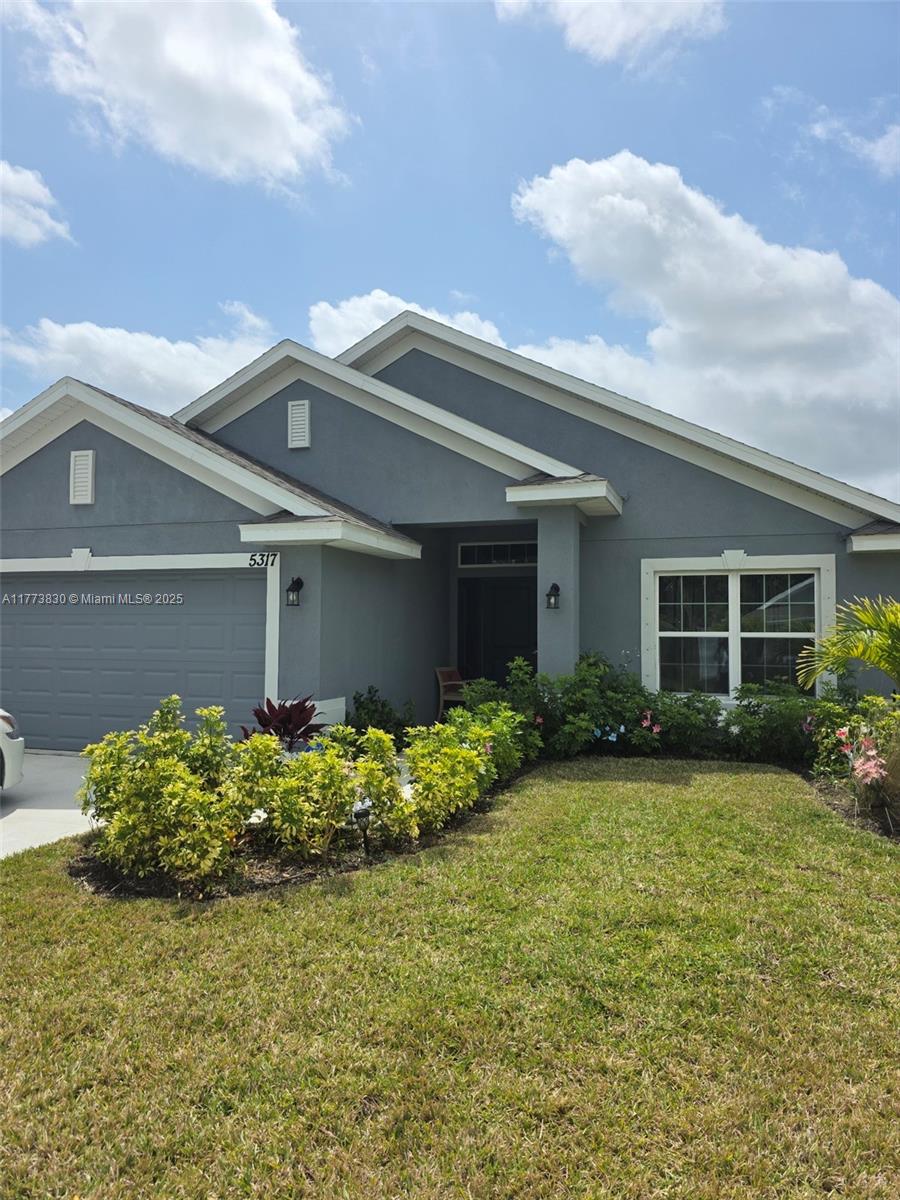 Welcome Home! This stunning newly built 2024 home offers the perfect blend of modern elegance and comfort. Featuring 4 bedrooms, 2 bathrooms, and a spacious 3-car garage, this home is designed for both relaxation and entertaining.
The primary suite is a private retreat, complete with a Roman tub, walk in Shower, and generous walk-in closet.
Enjoy Florida's outdoor lifestyle with a covered, screened-in patio overlooking a large backyard, perfect for entertaining or simply unwinding. All appliances, ceiling fans, window treatment rods are included, making this home move-in ready!
Don't miss out on this exceptional opportunity, call me to schedule your tour!