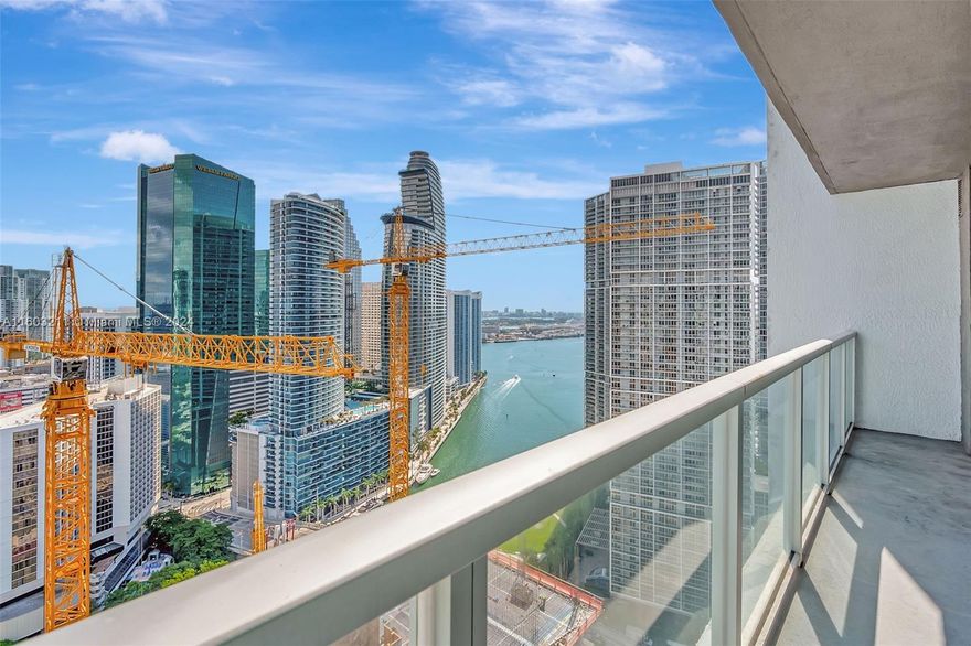 Price Improvement to $630,000! Luxurious condominium offering 2 bedrooms, and 2 full baths in the heart of Miami. With its impressive water and city views, it is one of the most desirable locations in Miami. A welcoming foyer presents an elegant living room heightened by beautiful floor to ceiling windows and a large balcony with beautiful views. The oversized European kitchen is complete with a generous amount of cabinetry allowing ample storage space, stainless steel appliances, and long countertops for meal prep. Enjoy luxurious amenities including a concierge, swimming pool, sauna, movie theater, and more. The property has a privileged location to Downtown Brickell, many shops, restaurants and entertainment.