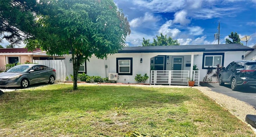 Welcome to this beautiful 3/2, large driveway and private backyard with a pool to entertain and enjoy the Floridian life. This home features stainless steel appliances, impact windows and doors throughout, and new AC unit. This home is minutes away from major high ways, shopping centers and restaurants and great schools. A must see home.