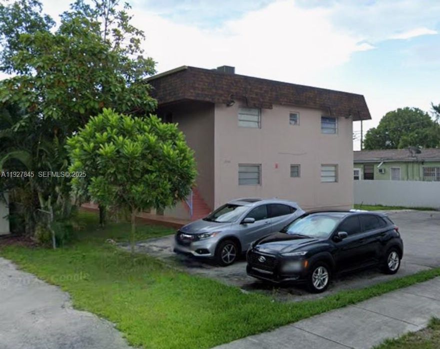 ATTENTION INVESTORS!  Fourplex with 4-2/1 Units with new laminate floors, new kitchens, new nice bathrooms, new windows, everything new!  Close to Coral Way and 72 Avenue. Ample parking with space for a boat.  It offers a highly desirable mix of four 2-bedroom, 1-bath units, all with separate meters. The two-story building was built in 1969 and has already met the 40-year certification requirements. It has central AC and a recently replaced roof.  Large, fenced yard with plenty of space to build on. Plenty of opportunities to increase revenue streams. Ideally located with convenient access to SR 826 and shopping and dining. This property offers a rare opportunity in a high-demand market. All information is deemed reliable but is not guaranteed.