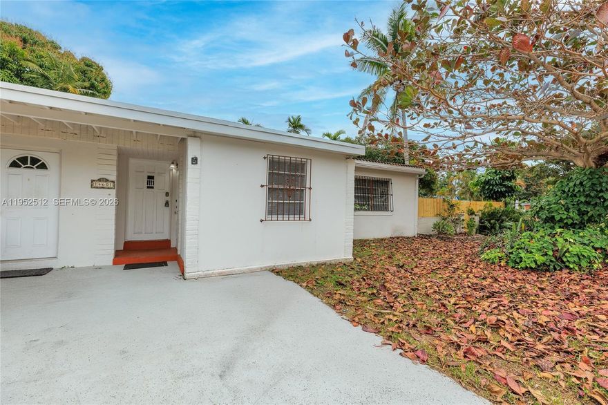 Beautiful single-family home in Biscayne Gardens featuring 3 bedrooms and 1 bathroom with 1,679 SqFt of living area. One-story CBS construction with ceramic and porcelain floors, spacious family room, fenced yard, patio, and BBQ area. Central A/C, washer & dryer, and great lot size. Excellent location near major highways, schools, and shopping. No HOA. Easy to show!