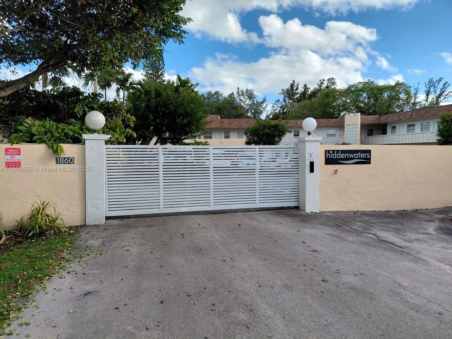 Waterfront Condo in Gated North Miami Community. Enjoy serene waterfront living in this 1-bedroom condo with a balcony overlooking the canal. Located in a secure, gated
community, this unit features an updated bathroom and a spacious walk-in closet. On-site laundry and assigned parking add convenience. The community offers a tranquil dock
with seating, perfect for enjoying the natural surroundings. While tucked away from the city noise, you're still just minutes from shopping, dining, and major highways. Available to
move in on November 1 of 2025. Only First, and Security / TOTAL $3600. Application fee $150, Move-in Cost $250, PET DEPOSIT $250 [FEES ARE NON-REFUNDABLE]