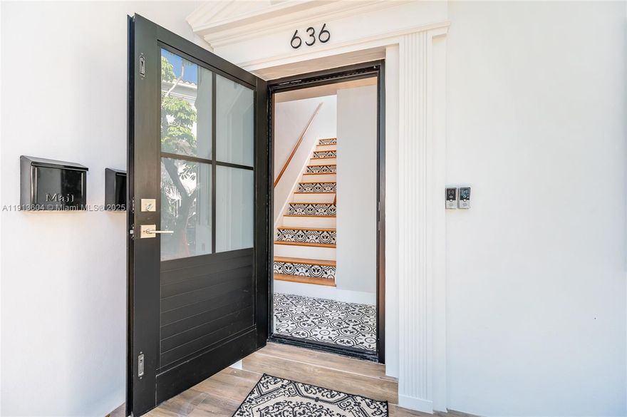 Experience Coral Gables living at its finest in this beautifully renovated 2-bedroom, 2-bath residence offering 1,254 square feet of thoughtfully designed, sun-filled interiors. This home blends timeless charm with modern finishes, creating the perfect balance of style and comfort. Gleaming hardwood floors and oversized impact windows fill the space with natural light, while the open floor plan is ideal for both entertaining and everyday living. The spacious kitchen provides ample counter space, generous storage, and the convenience of in-unit laundry. Nestled on a quiet, tree-lined street, this home offers a peaceful retreat while keeping you just minutes from everything in the heart of Coral Gables.