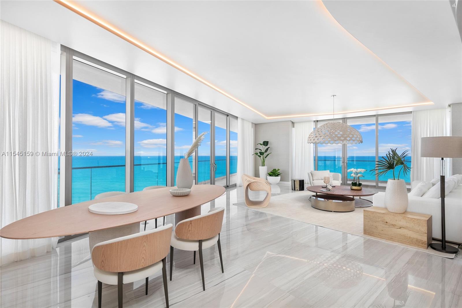 Property for Sale at 18975 Collins Ave 600, Sunny Isles Beach, Miami-Dade County, Florida - Bedrooms: 4 
Bathrooms: 6  - $6,199,000
