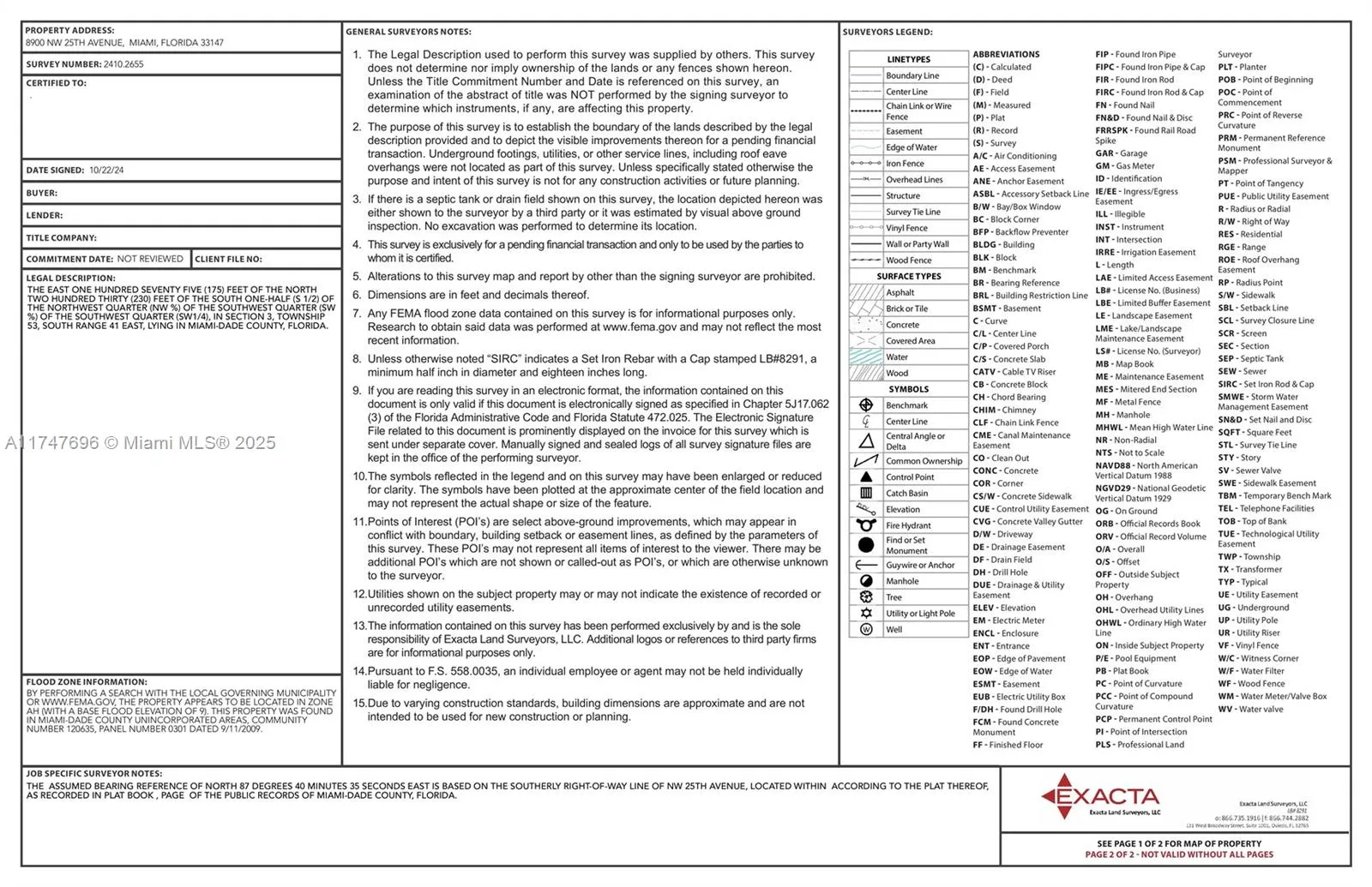 Miami, Florida 33147, United States, ,Commercial,Active,2556