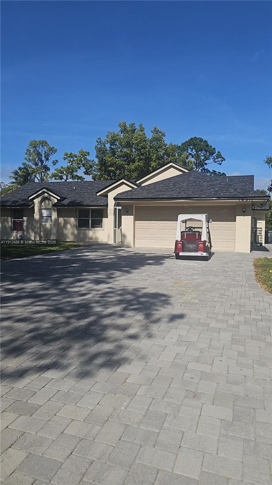 Beautifully maintained single-family home offering a perfect balance of comfort, space, and functionality. This property features a brand-new roof (2025), a new water filtration system (2025), and a newer A/C system (2021), providing long-term peace of mind and efficiency for the new owners.

The attached garage has been thoughtfully converted into a additional space  or 4th bedroom — ideal for a guest suite, home office, gym, or playroom. The home’s layout flows comfortably, maximizing both indoor and outdoor living potential.

Step outside to enjoy a massive 5,000 sq. ft. paved driveway, offering ample parking for multiple vehicles, a boat, or an RV. The generous backyard provides endless opportunities — whether you envision adding a pool, building a garden oasis.