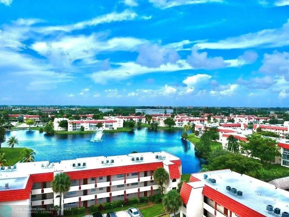 Well maintained 2 bedroom 2 bath Condominium in Sunrise Lakes Phase 1, 55+ community. The first floor unit has a lake right out side the back door. It has tiled and lamented floors, new air handler, central air conditioning, dish washer, walk in closets, washer and drier on the premises, hurricane shutters, assigned parking and guest parking. Other amenities include 4 swimming pools, gym, pool table ping pong tables ,shuffle board, and tennis court. Directly next to a public bus stop and 5 minutes from 3 supermarkets, including Super Walmart, and Publix, banks, medical offices, auto repair restaurants and fast food services. Requirements: 650 credit score, $20K income for past 3 years ,20% down, $150 application fee, & 6 months of association fees in escrow. FURNITURE NEGOTIABLE.