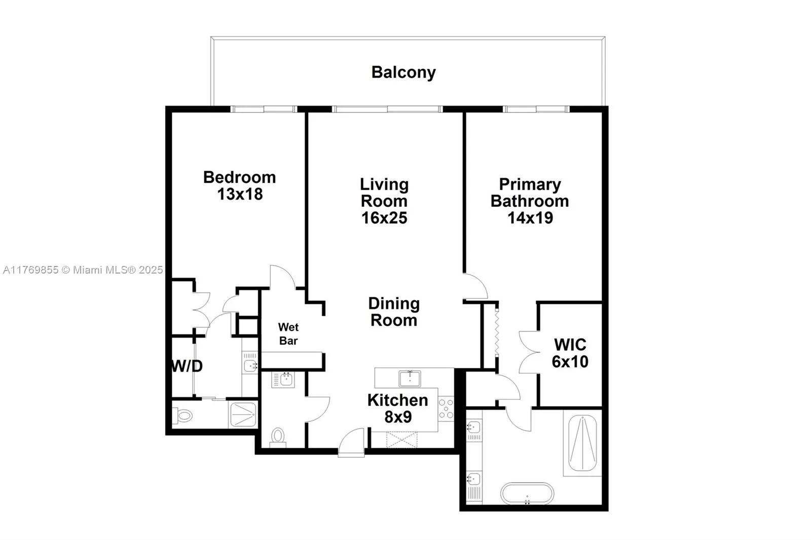 Miami, Florida 33133, United States, 2 Bedrooms Bedrooms, ,3 BathroomsBathrooms,Residential,Active,94339