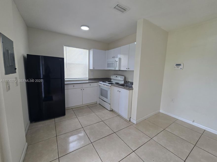 FAST APPROVAL ! 1st month rent & Deposit gets you in! Welcome to your new home in Hallandale. this is a one bed one bath apartment, water is included with rental payments. This is a clean and spacious one bedroom located very close to highway and US-1 for easy commuting. only 15 min away from the beach! Unit was just painted and cleaned, ITS CENTRAL A/C , And RENOVATED BATHROOM. There in LAUNDRY ON SITE. ONLY 1 parking space. This is a one year lease agreement.