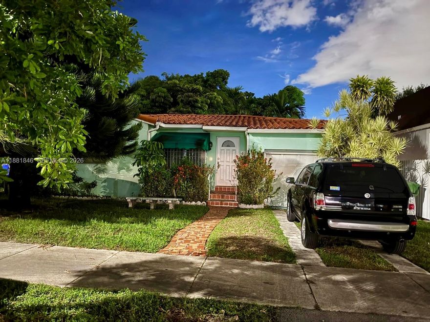 Great Investment Opportunity!Welcome to this single-family home ideally located just minutes from Miami International Airport, and centrally positioned near Coral Gables, with quick access to Flagler Street and major highways.Sitting on a spacious 7,000 sq ft lot, this property offers plenty of room to expand, build, or create the outdoor space of your dreams. The home needs some TLC, making it a fantastic opportunity for investors or first-time buyers ready to bring their vision to life.With great bones and solid potential. Whether you're looking to renovate and flip, rent out for steady income, or create your dream starter home, this property is full of possibilities.Don’t miss out on this centrally located gem with tons of potential and a generous lot size!