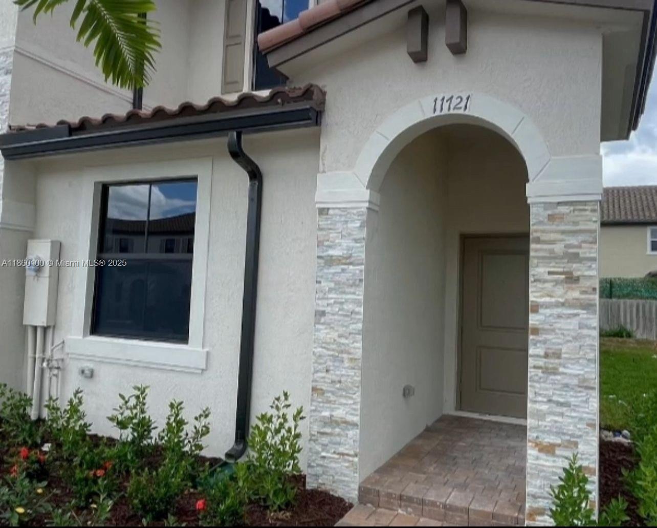 Welcome to Corsica By Lennar. Modern 2 story Townhouse, 3 Bed, 3 Bath, 2 Bedrooms upstairs including the Master Bedroom, and the one Bedroom and a full Bathroom downstairs. Laundry room on the second floor, kitchen has stainless steel appliances and granite countertops. Plenty of space to share a great time with family and friends in the fenced backyard. Additionaly, residents will enjoy luxurious on site amenities such as playground, gym, clubhouse and pool. Smart Home. $20,000 SELLER CONCESSION TO BUYER.
