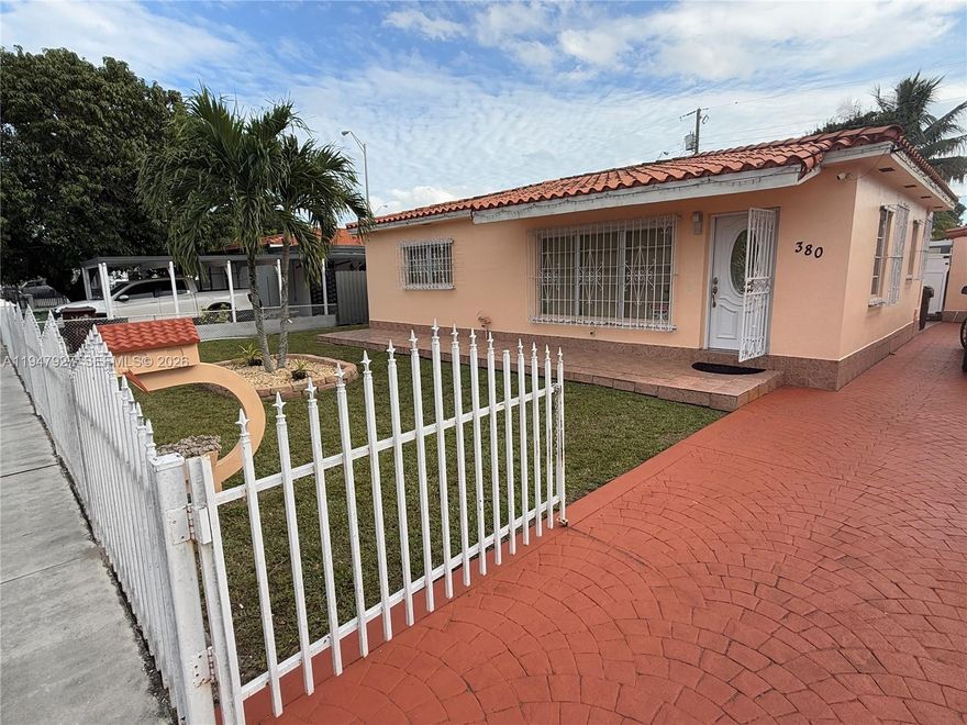 Completely updated 2-bedroom, 2-bath pool home located in the heart of Hialeah. This move-in-ready residence offers a modern open-concept layout with beautiful new flooring throughout, a fully remodeled kitchen featuring granite countertops and stainless-steel appliances, and tastefully renovated bathrooms with stylish finishes.
The detached garage is currently used for storage, providing an ideal setup for poolside entertaining or additional functional space. Enjoy a spacious backyard with a sparkling pool—perfect for relaxing or hosting family and friends.
Ideally situated within walking distance to major shopping centers, dining, entertainment, schools, and markets, with convenient access to major highways. A fantastic opportunity for first-time buyers or anyone seeking comfort, style, and an unbeatable location.