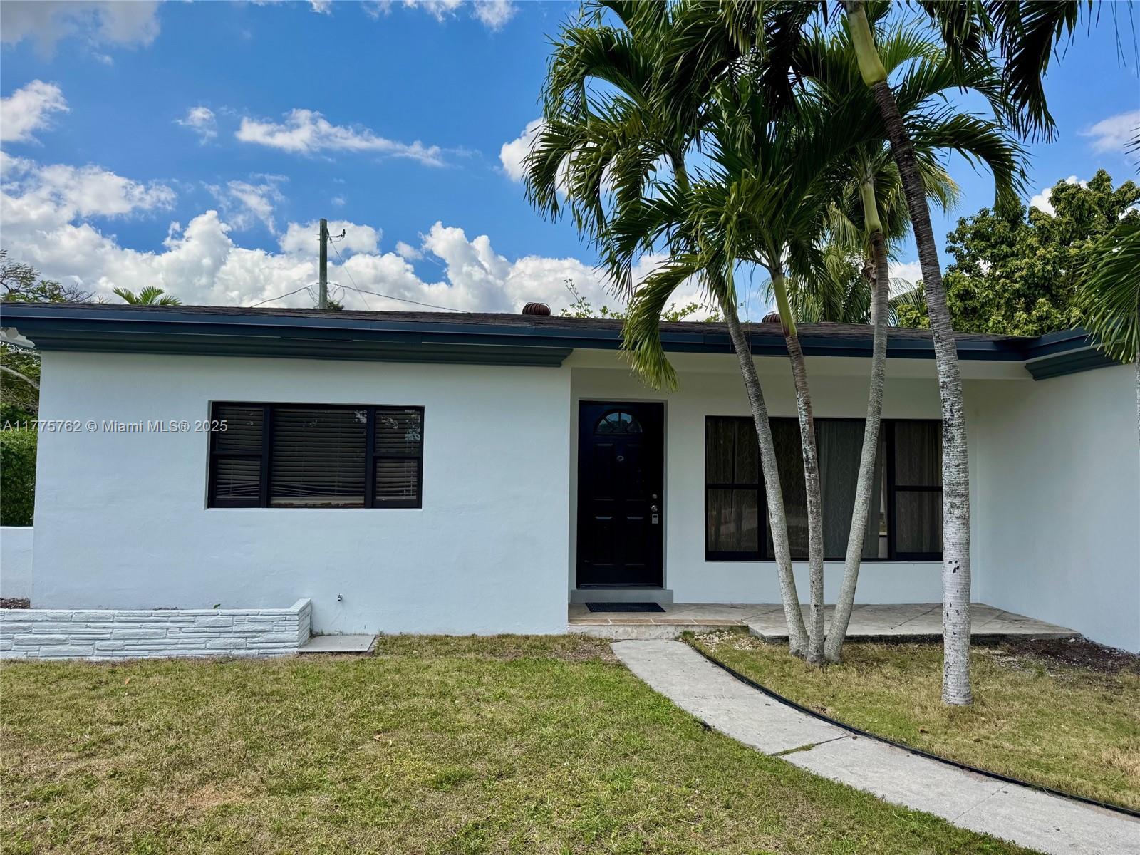 Large backyard with a room to build a pool. 3 bedrooms 2 Bathrooms, Large open Kitchen, new appliances, modern bathrooms, and a car garage. Walking distance to park and jogging path, playground, and minutes from Aventura mall.