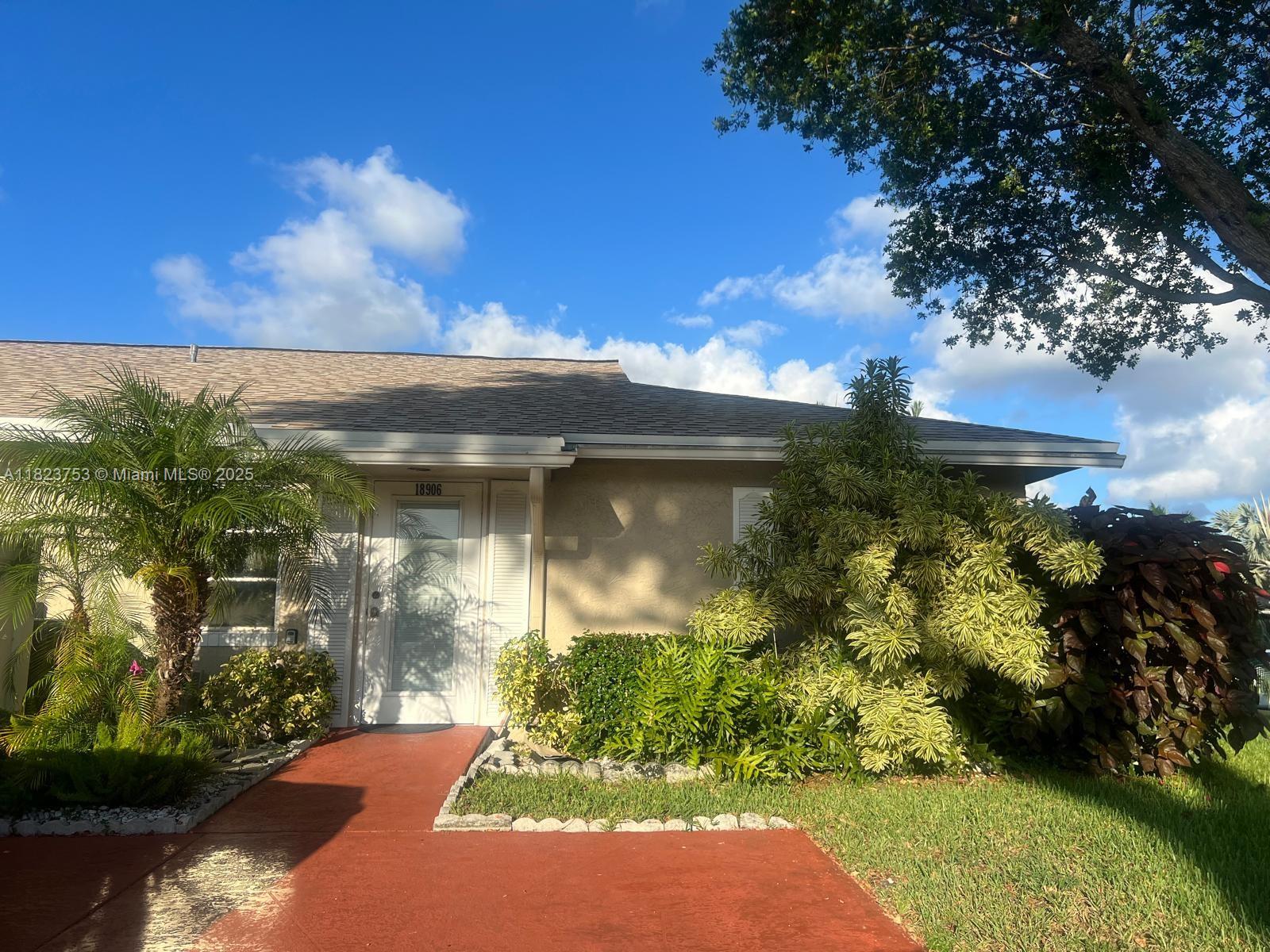 ** Furnished** four month's lease or 6 month's lease**. Beautiful Corner 2 Br, 2 Bath Villa, open kitchen with stainless steel appliances and granite countertops, large porcelain tile throughout the entire home, updated bathrooms and a walk-in closet in the master, full size washer/dryer, vaulted ceilings, enclosed patio which can be used as a Den + screened patio, with 2 parking spaces at the front main door. Whisper Walk. Gated community, 55 & older community with many social activities (pools, pickleball, tennis), Clubhouse with gym, sauna, library. Community pool right across from the club house and guest parking. Close supermarket, restaurants, shopping, and more... Perfect location, close to everything you need, don't miss the opportunity to make it yours.