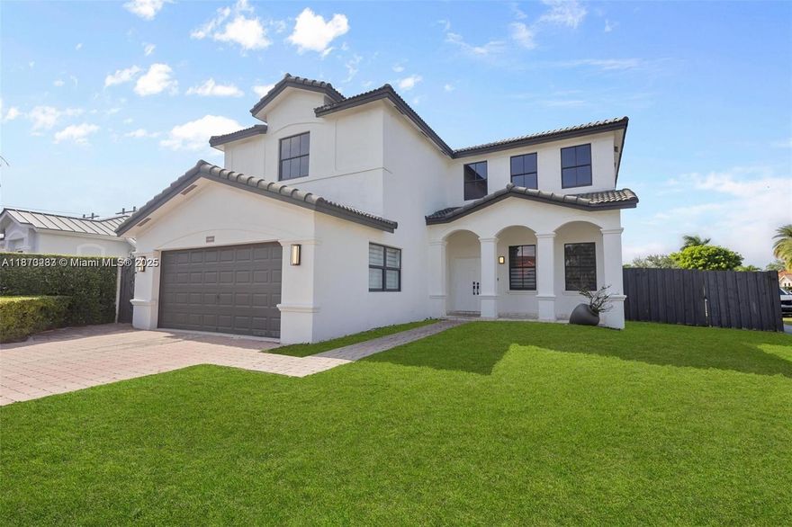 Beautifully updated 4 bed / 4 bath home on a rare oversized corner lot with no HOA! Features include a converted garage with A/C (perfect as a 5th bedroom, office, gym, or flex space), remodeled bathrooms, updated wood floors upstairs, and stainless steel appliances. Huge side lot fits boat, RV, or work vehicles with ease. Located in a quiet, great neighborhood close to A+ schools. In the heart of Miami-Dade, this home offers easy access to major highways, making it simple to reach different parts of town quickly and without heavy traffic. Move-in ready with space and freedom to fit your lifestyle!