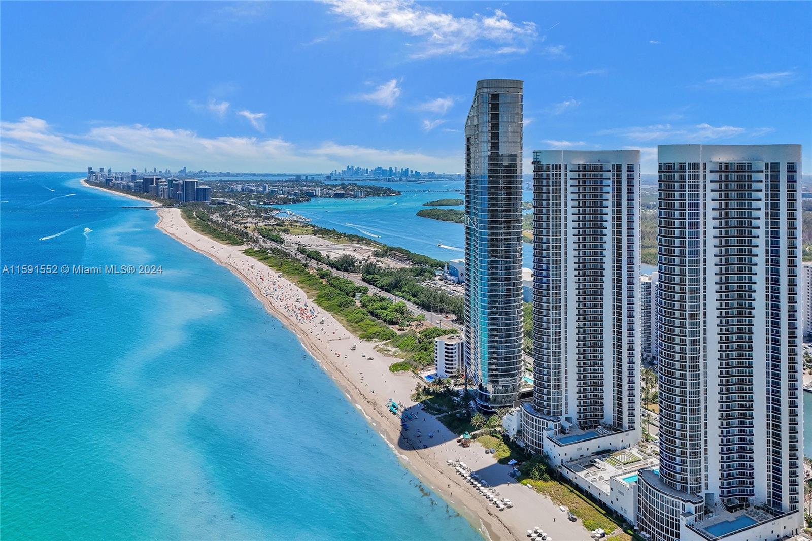 Experience luxurious living in this stunning 3-bedroom, 3-bathroom unit with breathtaking ocean and pool views. This turnkey residence features a welcoming foyer entry and offers an exceptional lifestyle, including access to a private beachside restaurant. Enjoy the convenience of concierge services, 24-hour security, and valet parking. Perfectly situated in the heart of Sunny Isles, you're just minutes away from the upscale Bal Harbour Shops, Aventura Mall, and both FLL and Miami airports. Don't miss this opportunity to own a piece of paradise. See broker remarks for more details.