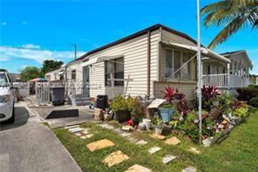 Own the land! Well cared for 55+ community with low HOA and easy access to everything. Move in ready mobile home with inside laundry, open kitchen and large driveway. Community pool. Don't miss this unique and affordable opportunity. Schedule your viewing today!