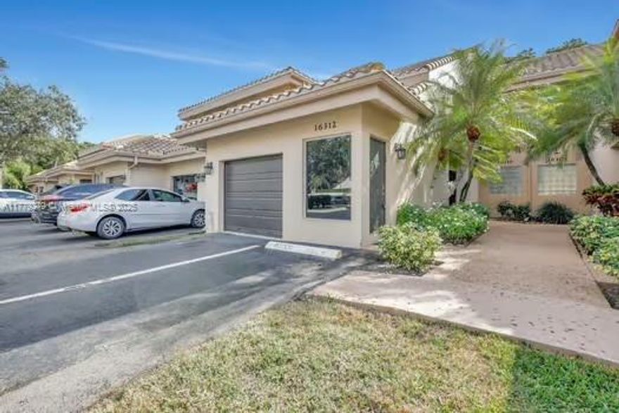 !16312 Malibu Dr #6, Weston, FL 33326! Stunning Townhouse In California Courts. Best Buy In Weston, FL!
Welcome to this beautifully maintained 3-bed, 2-bath townhome in the heart of Weston. Featuring 1,367 Sq ft of living space + 1 Car Garage + 2 assigned parking spaces in front of the unit, shower and jacuzzi in main bath, Washer/Dryer in-unit. This spacious unit offers a bright, open floor plan, modern finishes, and a large balcony perfect for relaxing or entertaining. Now Priced to Sell. HOA covers roof, insurance, pain, basic cable and internet. Enjoy community amenities, top-rated Weston schools, and a family-friendly, investor-friendly, can be rented immediately. Easy access to I-75, Sawgrass, and Weston Town Center.  
Don’t miss this opportunity — schedule your showing today!