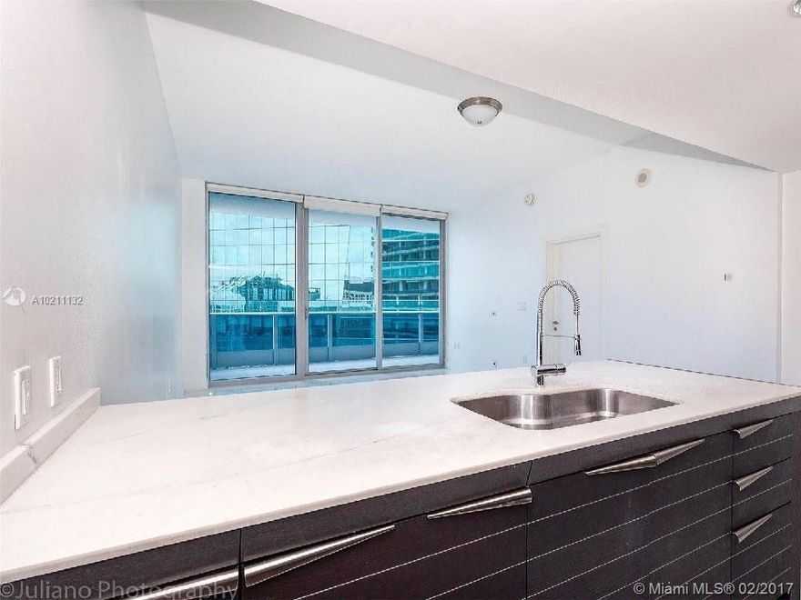 No tenant Inside, ready to move in & its the highest Available 1 Bdr for sale. This particular floor 44 has higher 11ft ceilings which makes it feel more spacious & bright. Spectacular Sunset & Miami Skyline views. Off White tile flooring, Snaidero Kitchen w/ top of the line Miele & Subzero apps. Oversized tub with rain showerhead in bathroom. 24-hour concierge, valet, access to all the five star amenities including hotel pools, spa, gym, and the famous Zuma restaurant.2 available parking spaces & storage